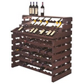 Modularack  Pro Stained Waterfall Deluxe Fixture (180 Bottle Rack)